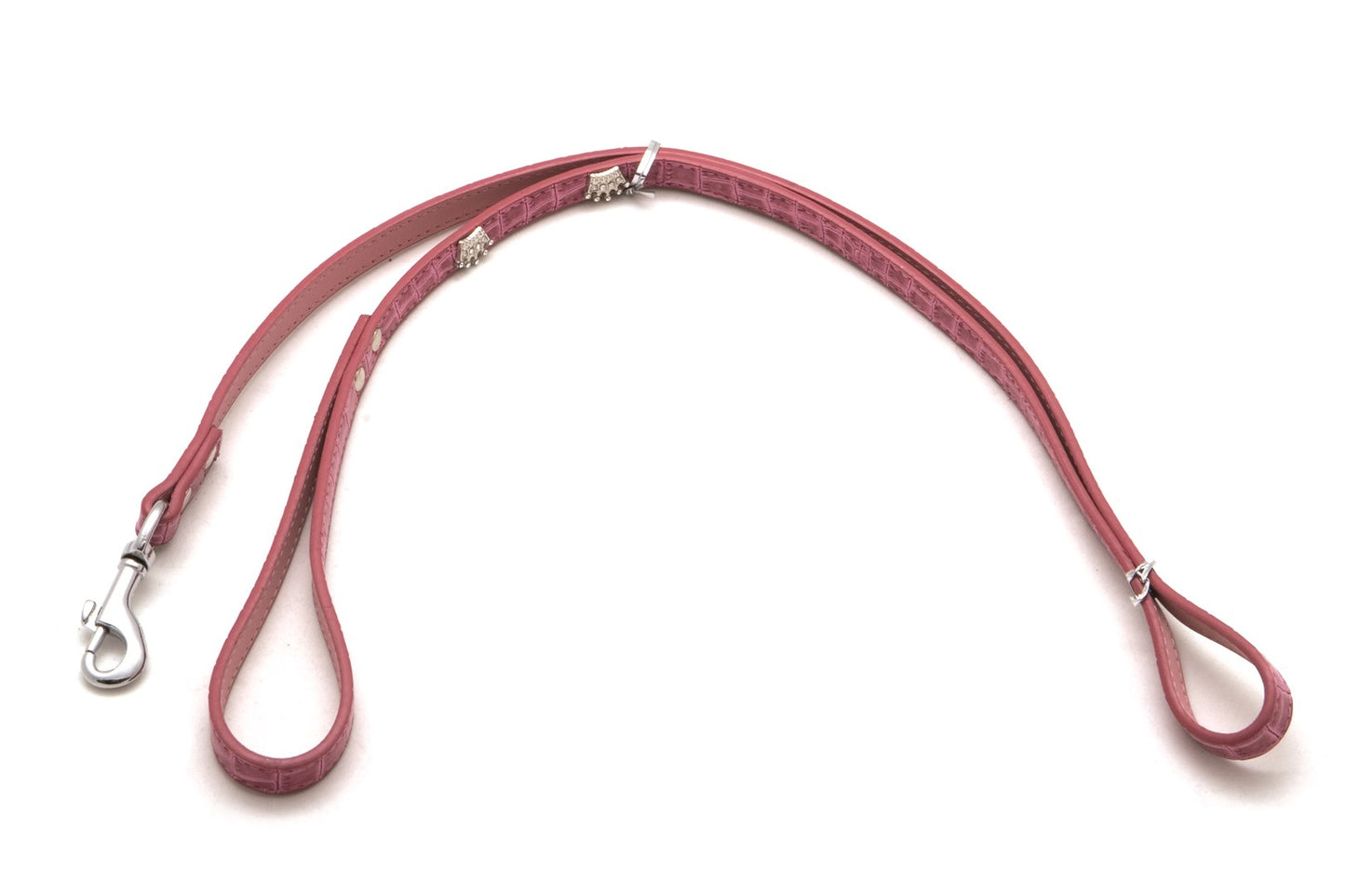 Laisse confort OLYMPIA rose S 120X1 CM