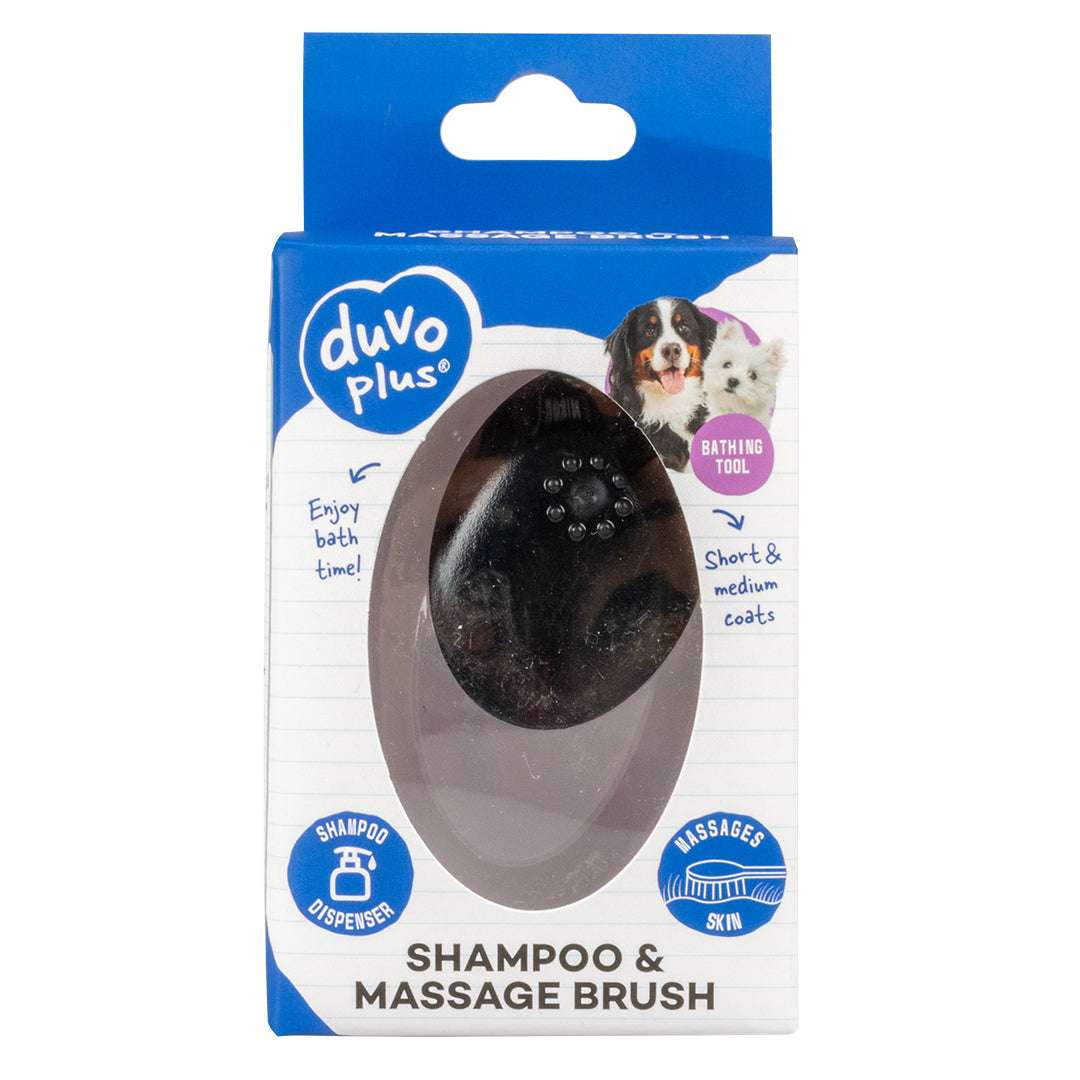 Brosse de lavage et massage noir