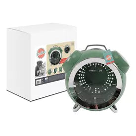 M-PETS SIXTIES Clock Cage de transport Blanc 40.1x44x25.9cm