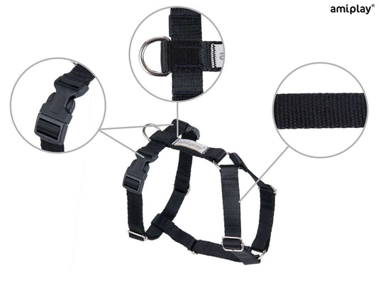 Harnais Guard Samba Noir