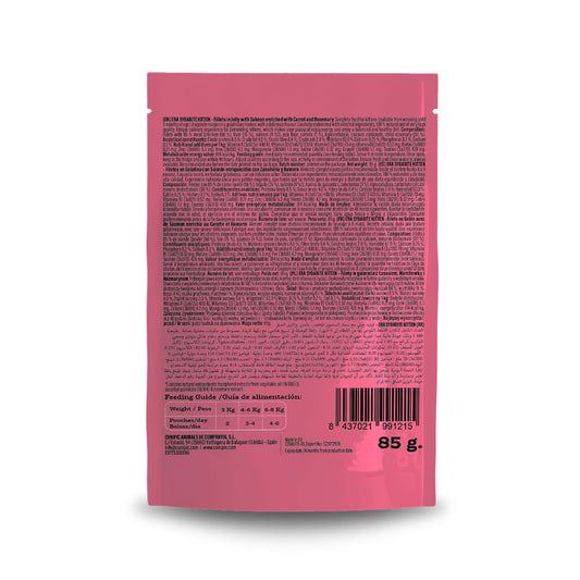 Era - Pâtée Sybarite au Saumon Carotte et Romarin pour Chatons - 85g