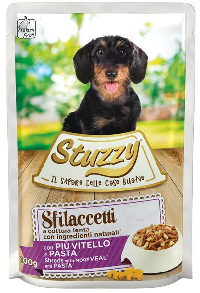 Stuzzy pour Chien VEAU & PASTA - 100Gr