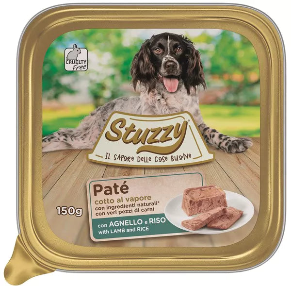 Mr. Stuzzy Chien - AGNEAU/RIZ 150gr