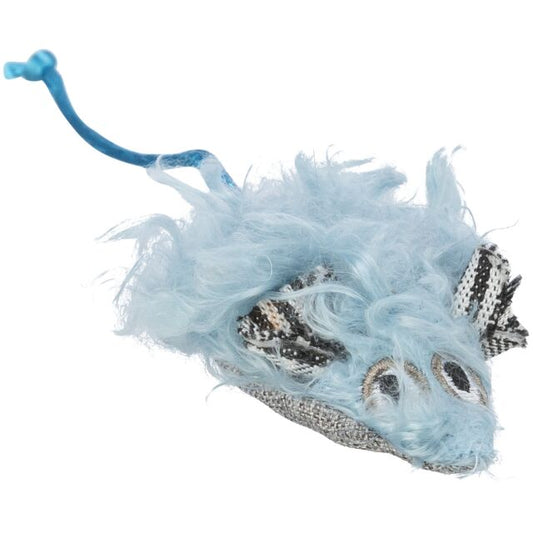 Souris peluche/tissu, 8 cm