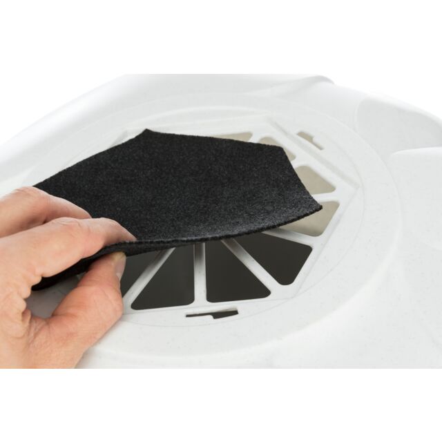 Bac à litière d'angle Maro, avec couvercle