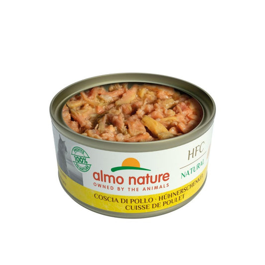 Pâtée HFC Jelly Cuisse de poulet Almo Nature 70 g