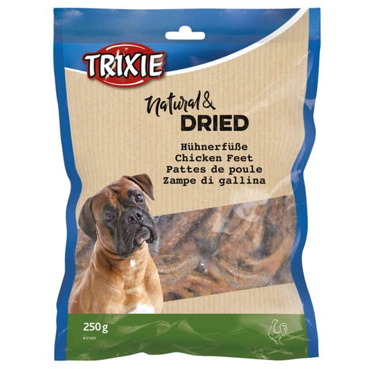 Pattes de poulet friandise pour chien 250Gr