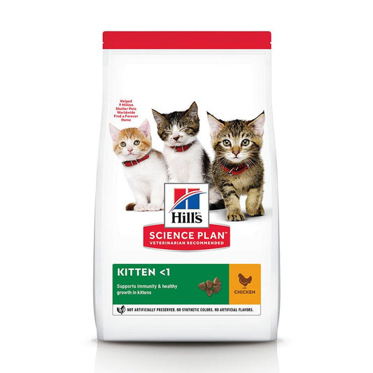Croquettes pour Chaton - au Poulet 300Gr