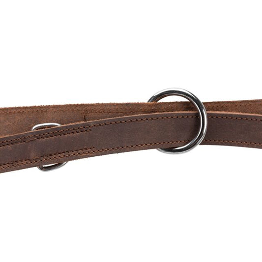 Rustic Laisse réglable en cuir ciré et vieilli