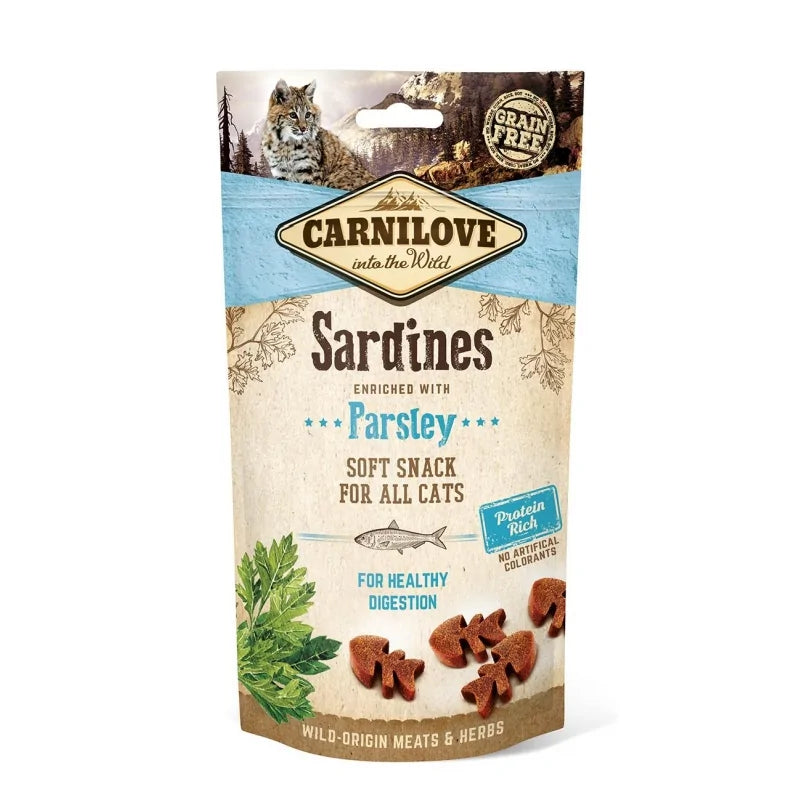 Carnilove pour chat au SARDINES & PERSIL 50 Gr